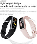 Keep Health Fitness Trackers for Women Men Amoled Step Counter Slim Thin 25 Sports Modes with Heart Rate Blood Pressure Monitor Alarm Stopwatch Timer Calories Burned IP68 Step Tracker Watch
